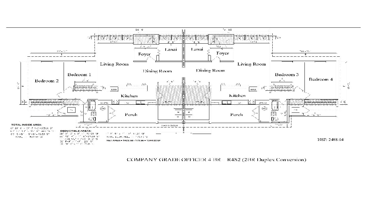 Company Grade 4 Bedroom